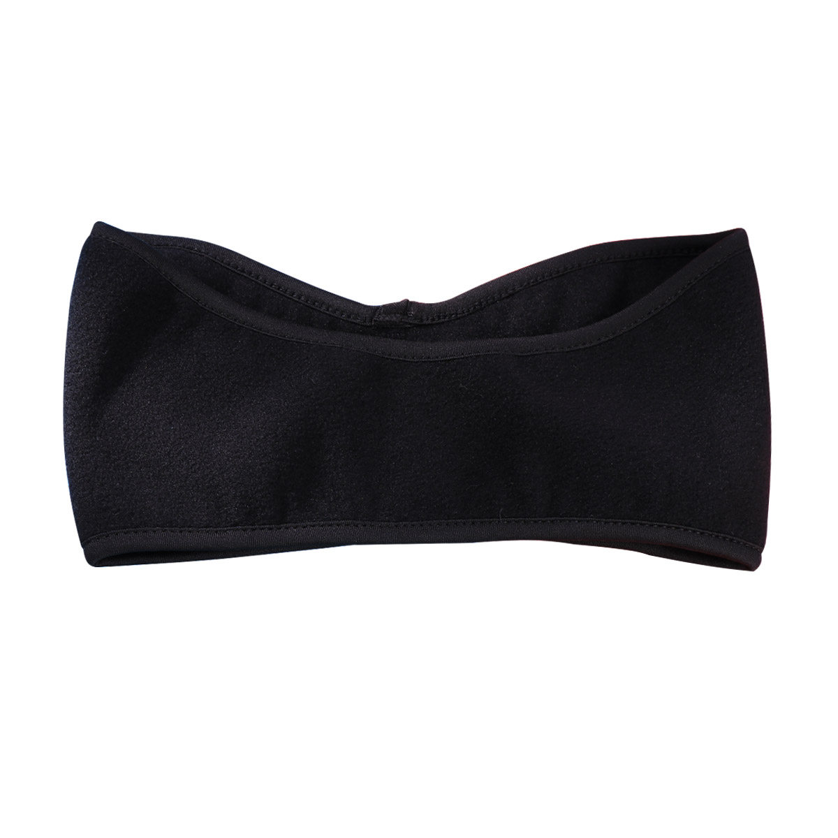 Fleece Ear Warmer Band - Unisex Schwarzes Ohrenwärmer-Stirnband Weiches Fleece Thermisches