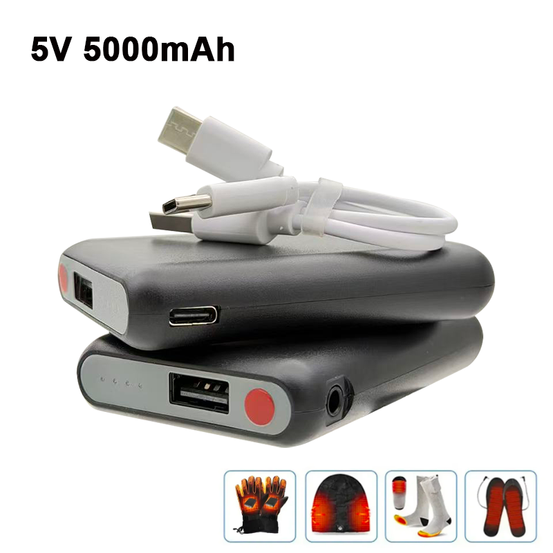 5V 5000mAh USB-C Wiederaufladb – Heated Vest Battery Bewertung und Preis