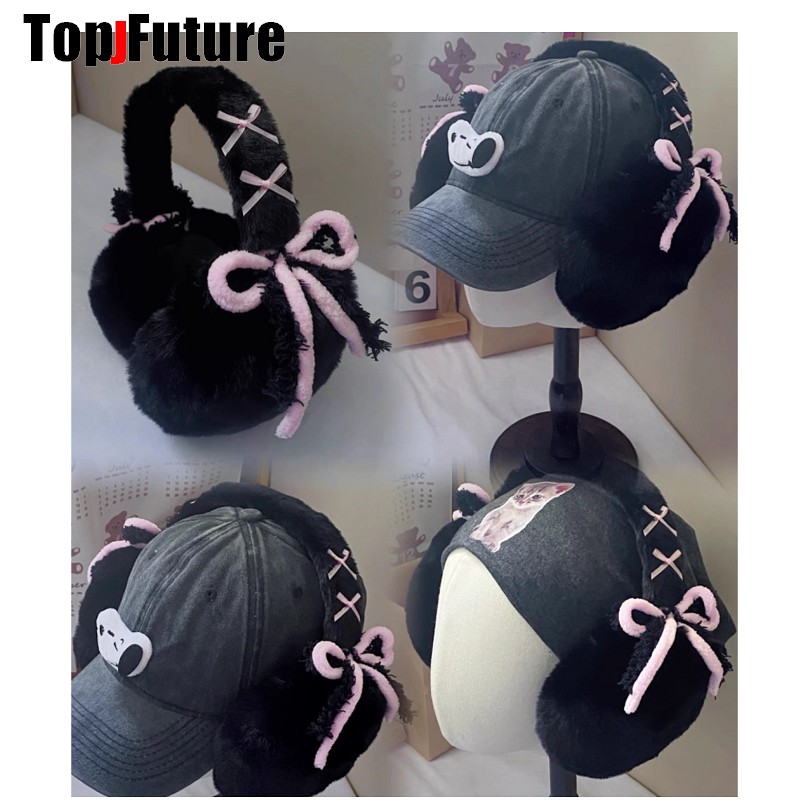 Harajuku Y2k Nette Süße Lolita – Earmuffs Foldable Bewertung und Preis