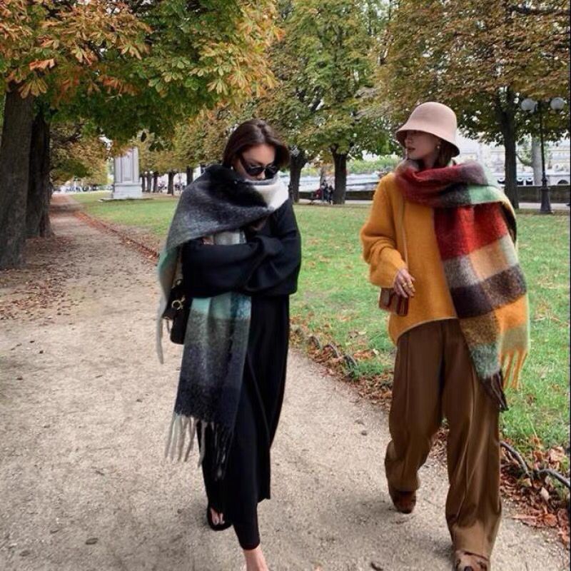 NEUE Luxus Winter Dicke Warme  – Cashmere Pashmina Wrap Bewertung und Preis