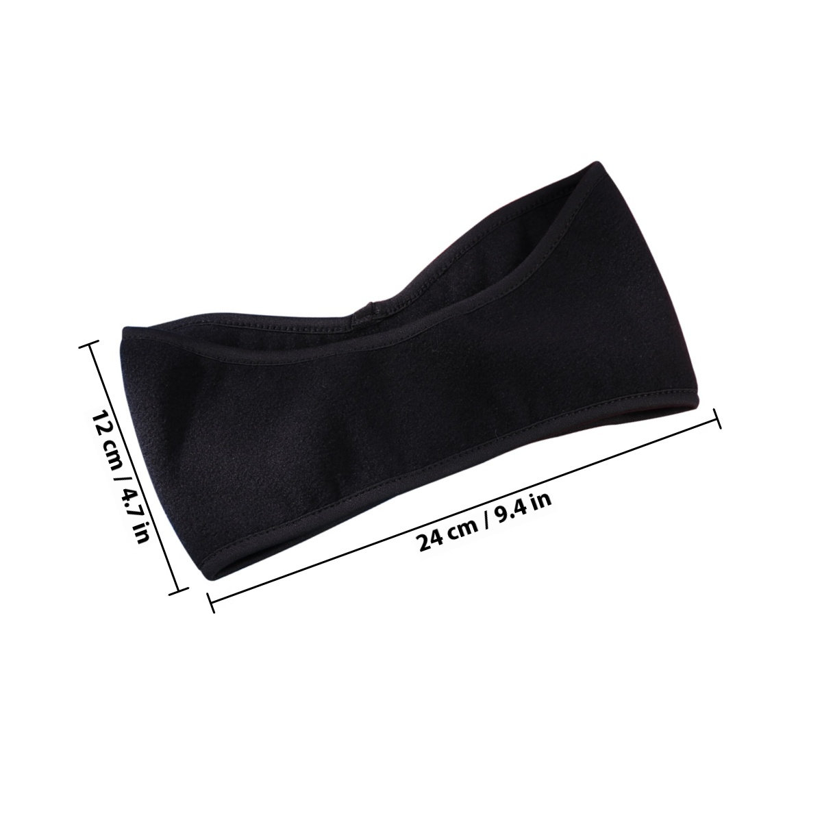 Unisex Schwarzes Ohrenwärmer-S – Fleece Ear Warmer Band Bewertung und Preis